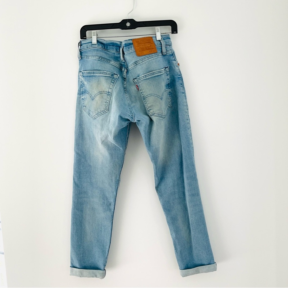 Classic Levi’s Light Blue Jeans Ankle Boyfriend Jeans W30 L30 - Picture 8 of 10